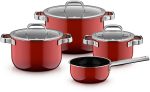 WMF Set Šerpi 4/1 Fusiontec Mineral Pro (crvena)